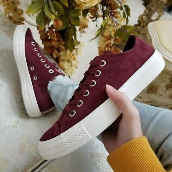 converse ox burgundy